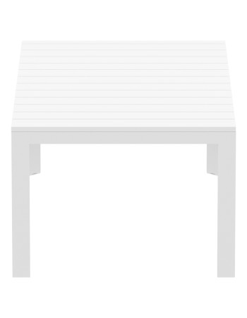 ATLANTIC Table 100x210/280x76cm | White