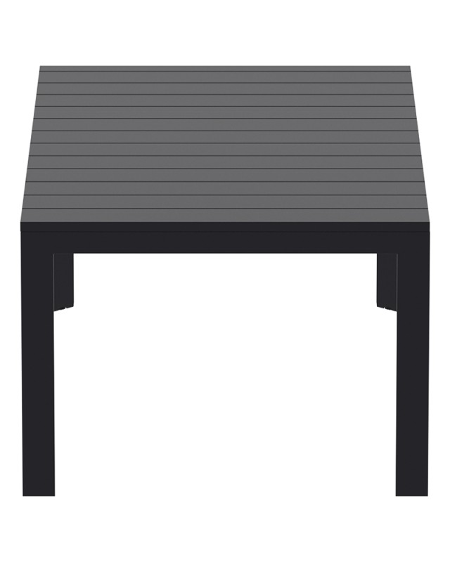 ATLANTIC Table 100x210/280x76cm | Black