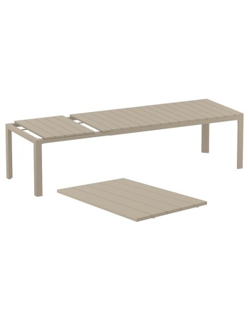 ATLANTIC Table 100x210/280x76cm | Taupe