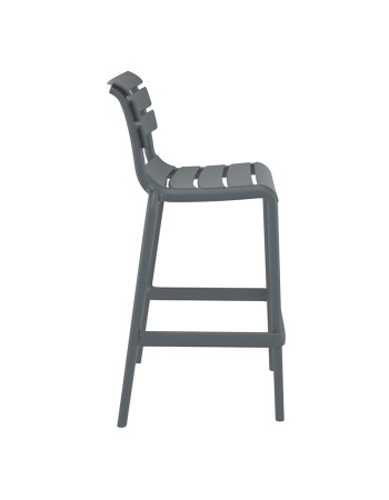 HELEN Bar Stool 75 | Dark Grey