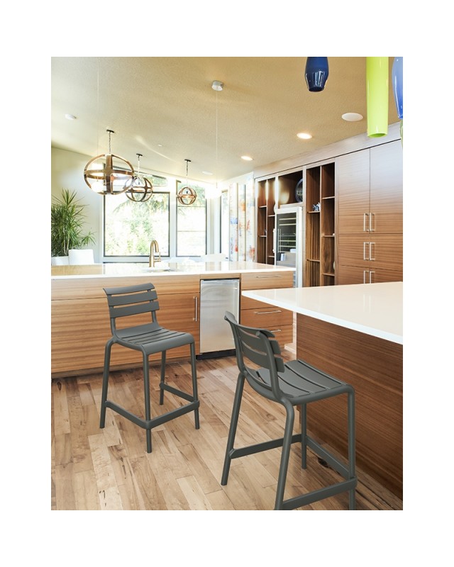 HELEN Counter Stool 65 | Dark Grey