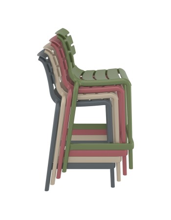 HELEN Counter Stool 65 | Taupe
