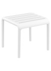 PARIS Side Table 42x41x40cm | White