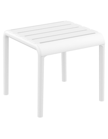 PARIS Side Table 42x41x40cm | White