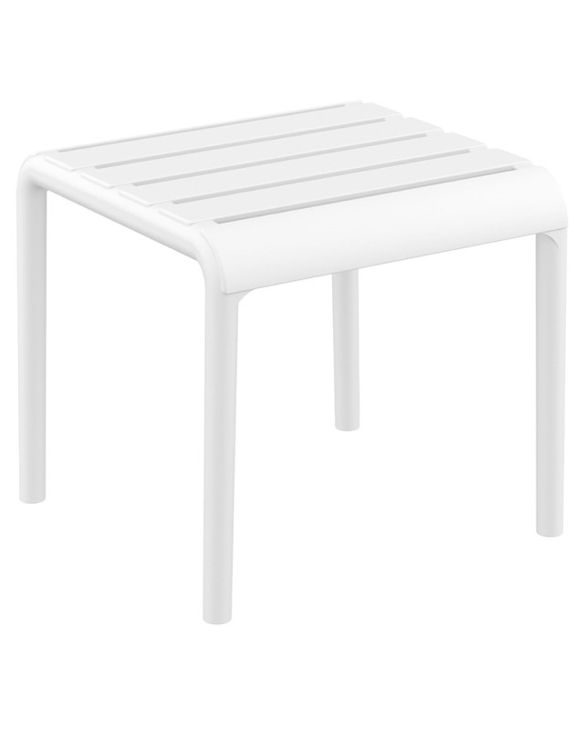 PARIS Side Table 42x41x40cm | White