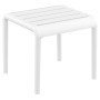 PARIS Side Table 42x41x40cm | White