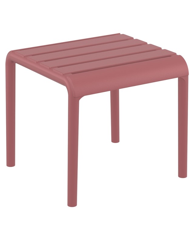 PARIS Side Table 42x41x40cm | Marsala