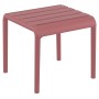 PARIS Side Table 42x41x40cm | Marsala