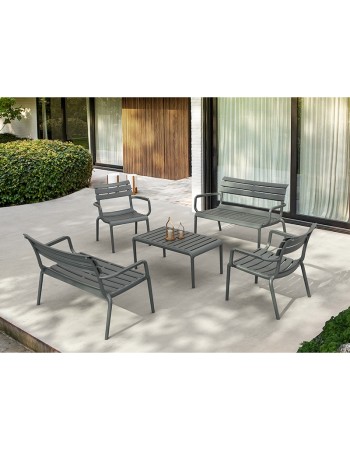 PARIS Coffee Table 90x50x40cm | Dark Grey