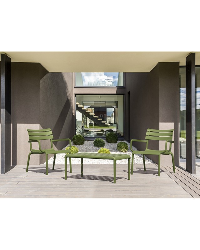 PARIS Coffee Table 90x50x40cm | Olive Green