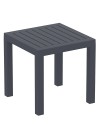 OCEAN Side Table 45x45cm | Dark Grey
