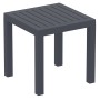 OCEAN Side Table 45x45cm | Dark Grey