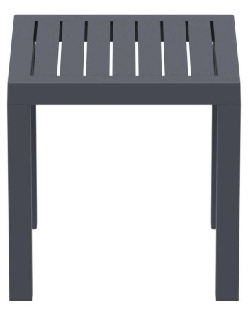 OCEAN Side Table 45x45cm | Dark Grey