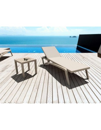 OCEAN Coffee Table 45x45x45cm | Taupe