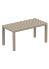 OCEAN Coffee Table 90x45x45cm | Taupe