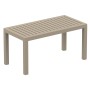 OCEAN Coffee Table 90x45x45cm | Taupe