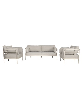 VISTA Sofa Set | Aluminium Beige