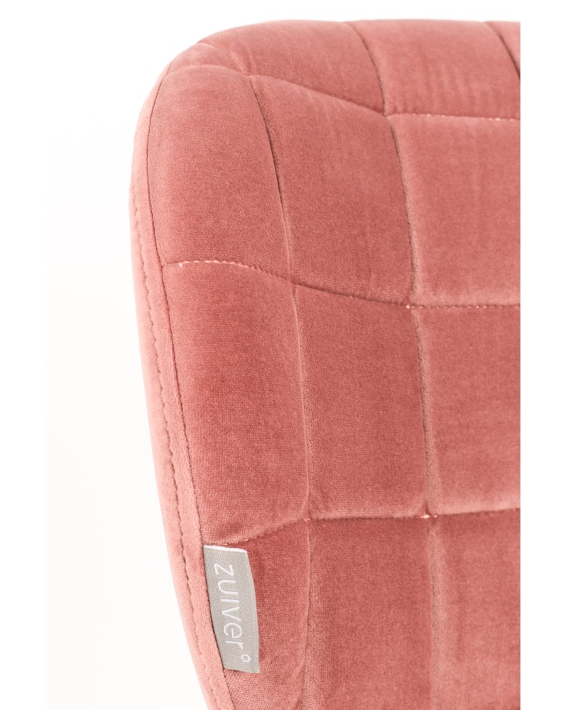 OMG Velvet Chair | Old Pink