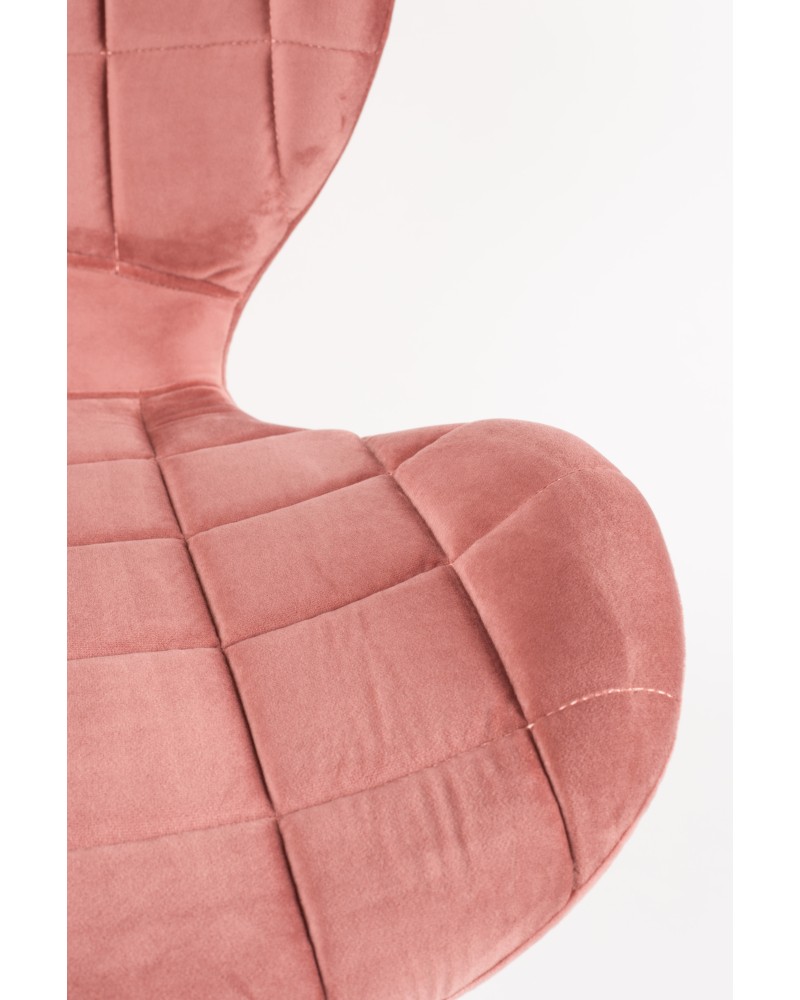 OMG Velvet Chair | Old Pink