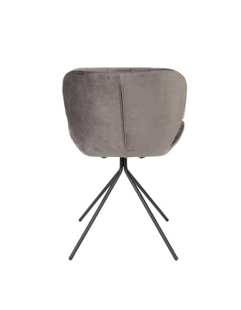 OMG Velvet Chair | Grey
