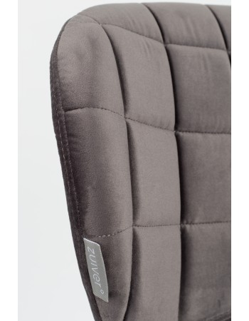 OMG Velvet Chair | Grey