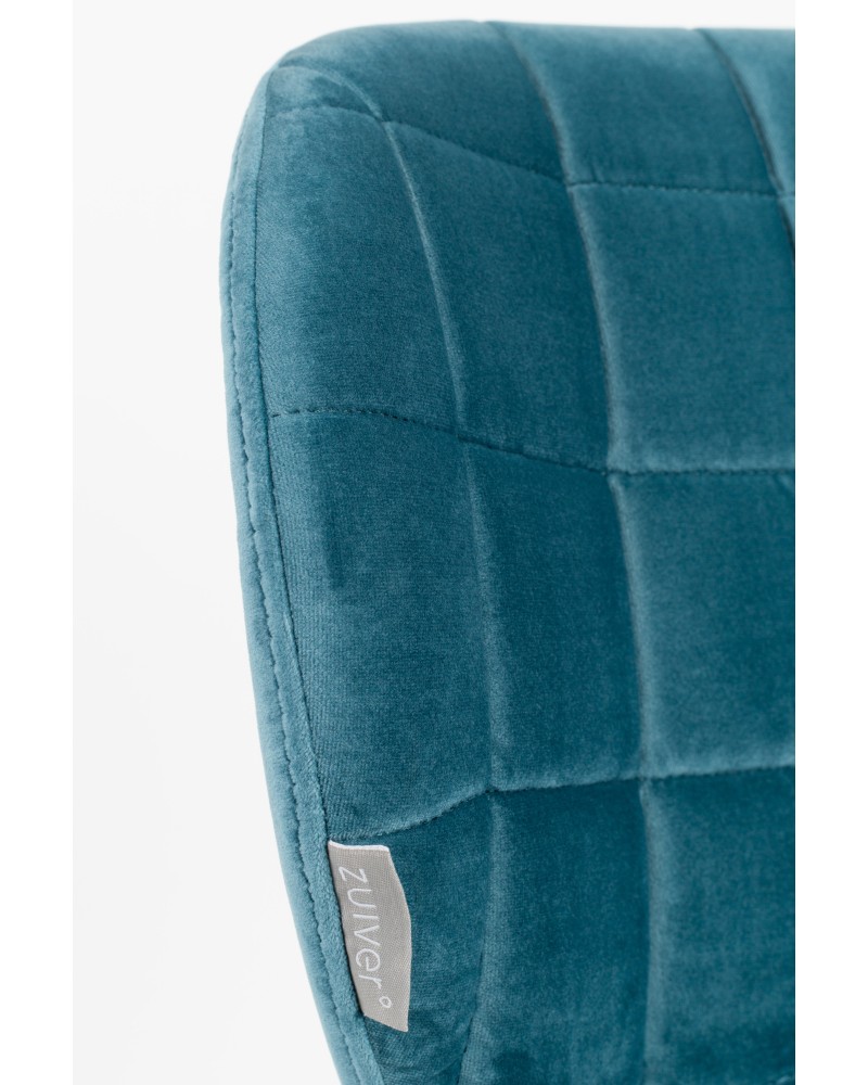OMG Velvet Chair | Petrol