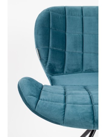 OMG Velvet Chair | Petrol