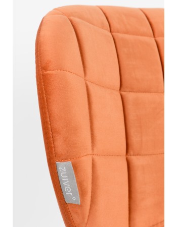 OMG Velvet Chair | Orange