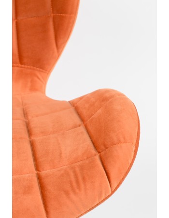 OMG Velvet Chair | Orange