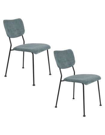BENSON Chair | Grey Blue