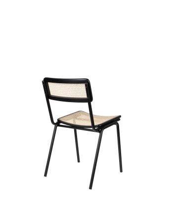 JORT Chair | Natural with black legs