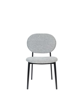 SPIKE Chair | Grey with black legs