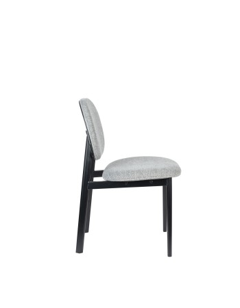 SPIKE Chair | Grey with black legs