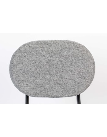 SPIKE Chair | Grey with black legs