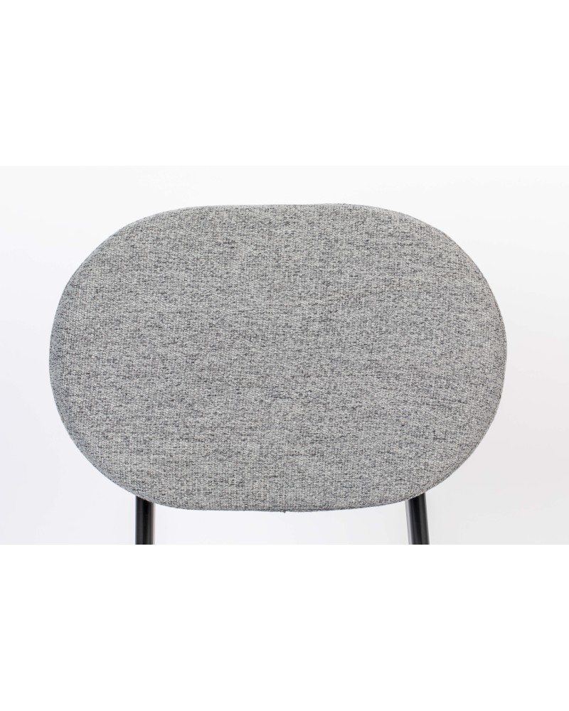 SPIKE Chair | Grey with black legs
