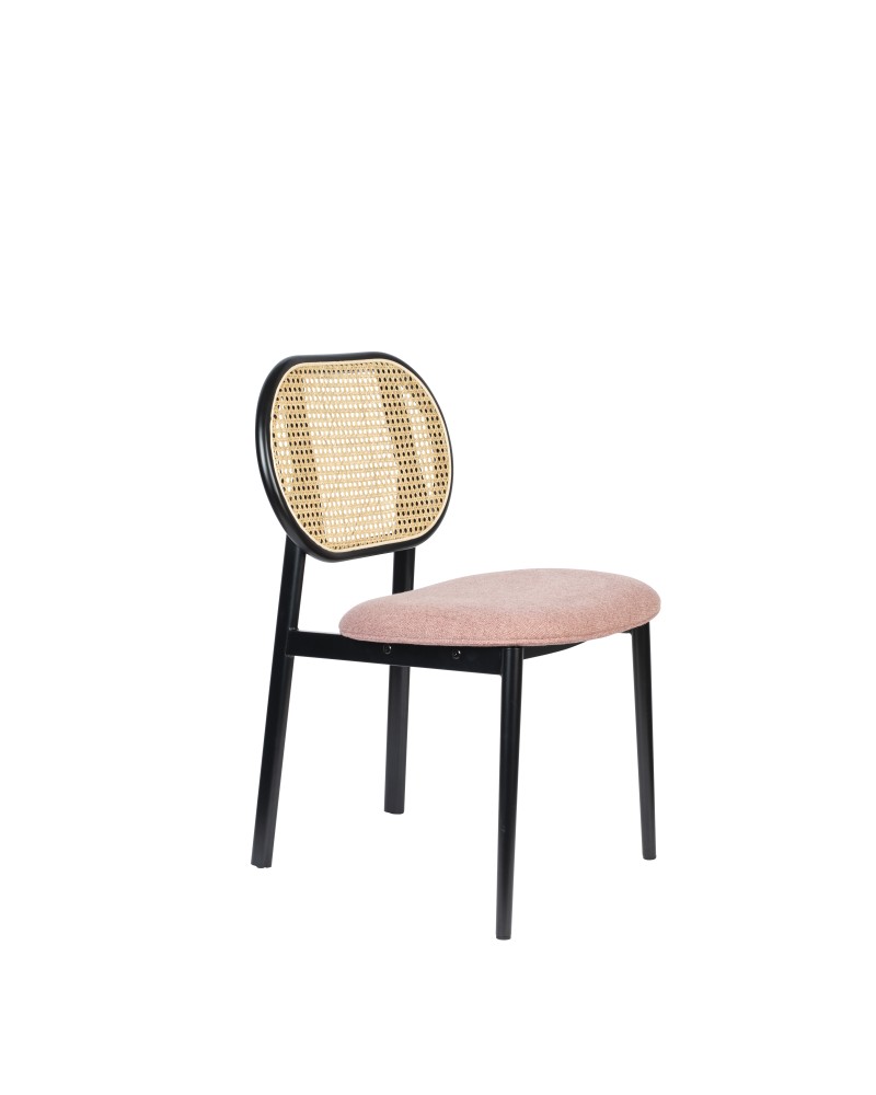 SPIKE Chair | Natural with black legs