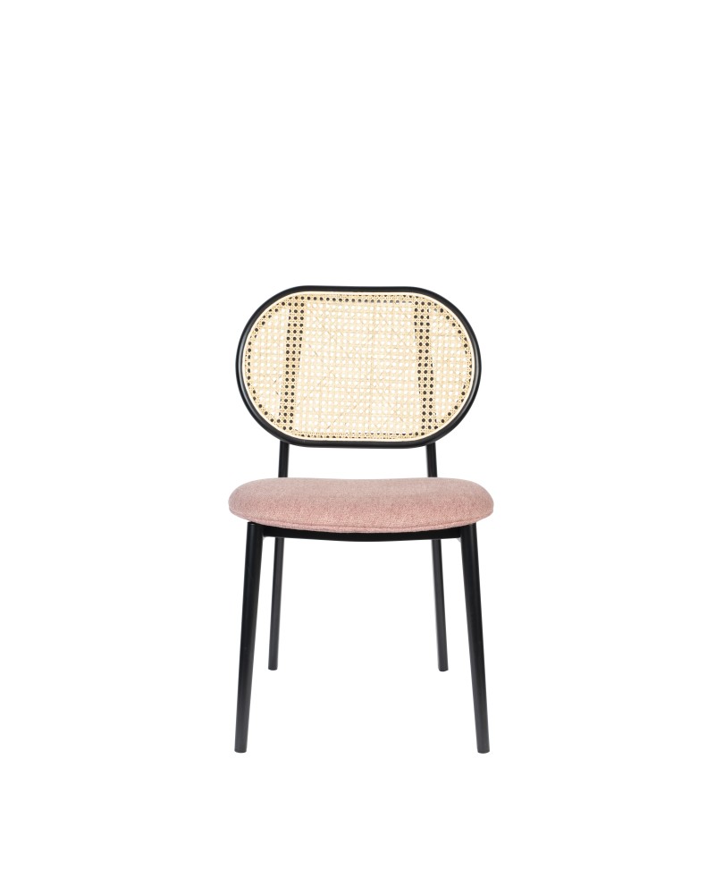 SPIKE Chair | Natural with black legs