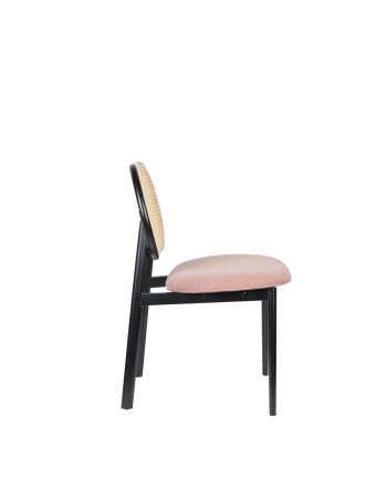 SPIKE Chair | Natural with black legs