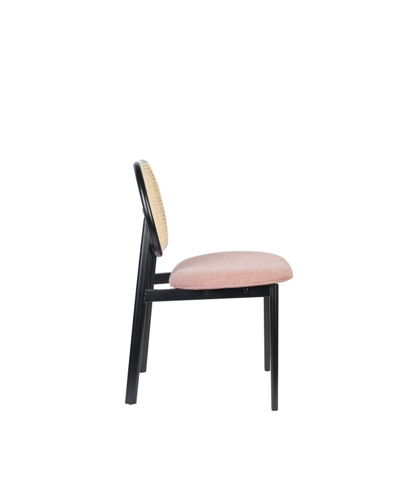 SPIKE Chair | Natural with black legs