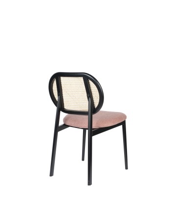 SPIKE Chair | Natural with black legs
