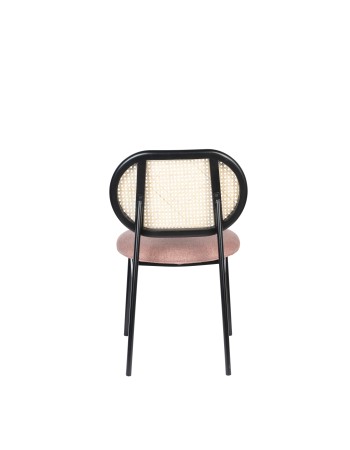 SPIKE Chair | Natural with black legs