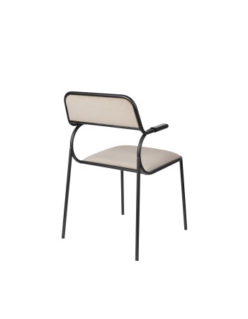 ALBA Chair | Beige, black legs