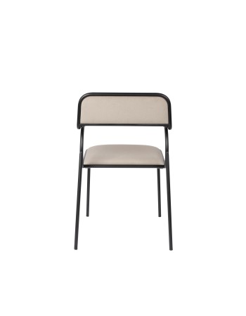 ALBA Chair | Beige, black legs