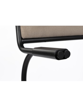 ALBA Chair | Beige, black legs