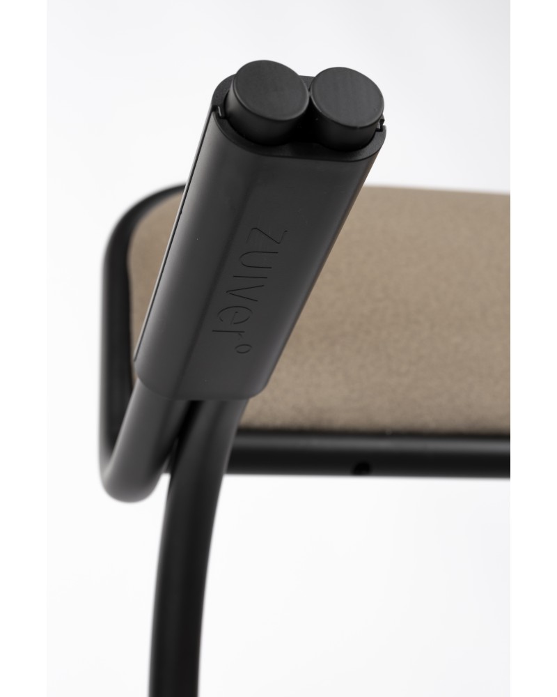 ALBA Chair | Beige, black legs