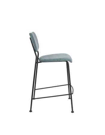 BENSON Counter Stool | Grey Blue