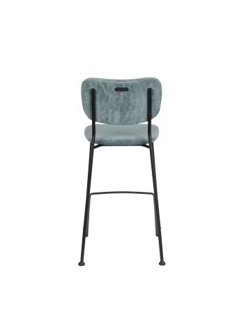 BENSON Counter Stool | Grey Blue