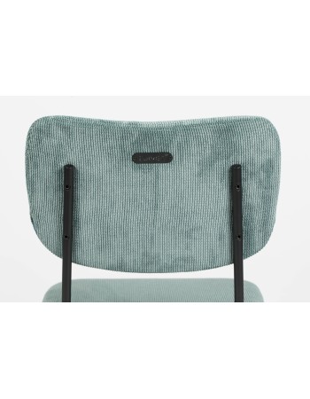 BENSON Counter Stool | Grey Blue