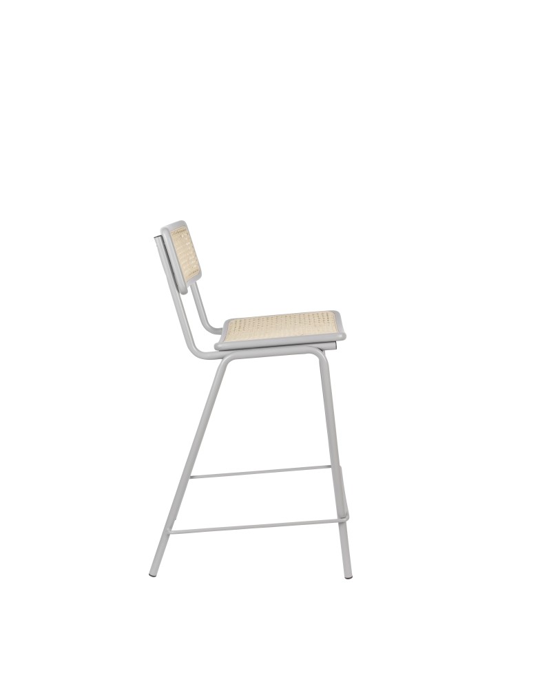 JORT Counter Stool | Grey/Natural