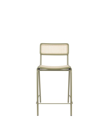 JORT Counter Stool | Green/Natural